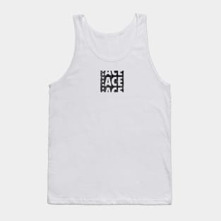 Classic ACE Logo Distressed on Black BG Tank Top